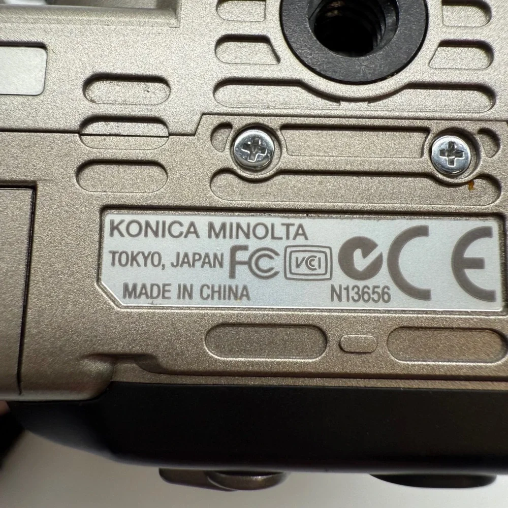 Konica Minolta DiMAGE Z6 Digital Camera‎ GT 35-420mm f/2.8-4.5 AS N13656 tested